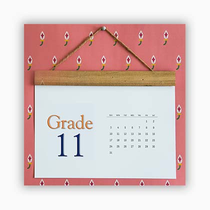 School Calendar Grades 11