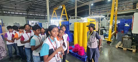 Grade 5 – Industrial Visit to Rishaba Industries