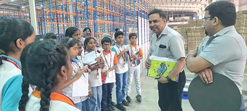 Grade 5 – Industrial Visit to Rishaba Industries