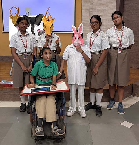 Grade 11 - Community Service Visit to Vidyasagar - 9