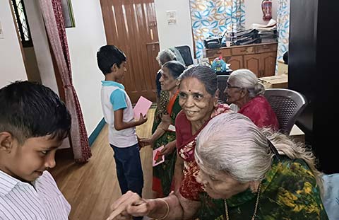 Grade 2 Visit to an Old Age Home- 9